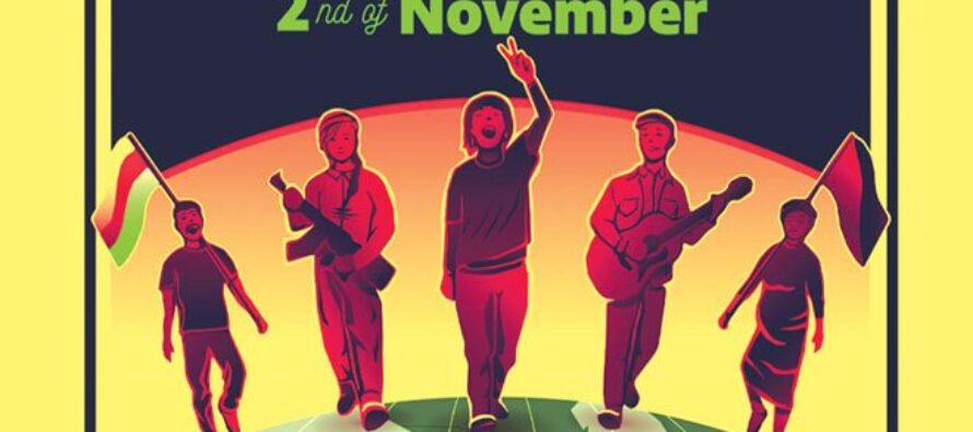Saturday 2 Nov. World Resistance Day for Rojava