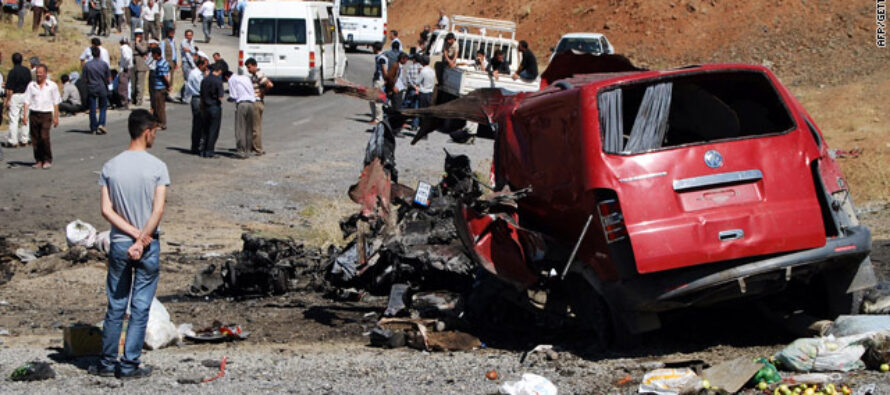 PKK denies involvement in attack on minibus