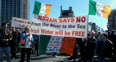 Water protest grows in Ireland