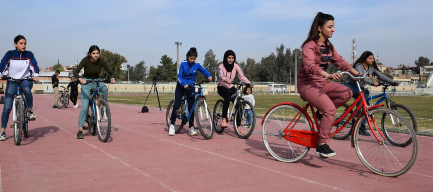 “I want a bicycle” campaign growing in Qamishlo
