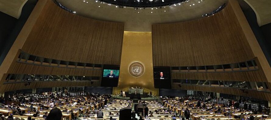 La resolución sobre derechos de Palestina como  futuro Estado Miembro de Naciones Unidas