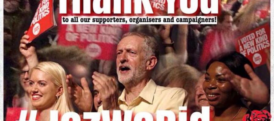 Corbyn Victory a Great Boost for Labour