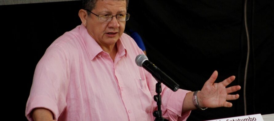 Pablo Catatumbo: Guerrillas support Peace Agreement