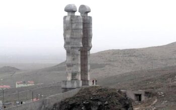 Demolition of monument to humanity violated rights of sculptor