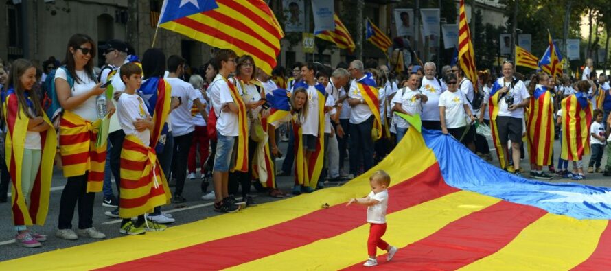 Catalonia declared the independent Republic
