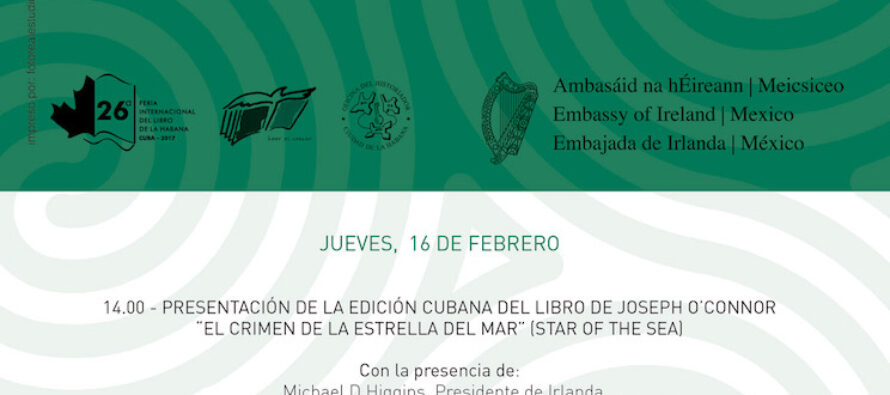 Irlanda por primera vez en la Feria literaria cubana