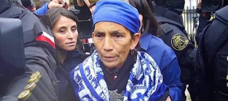 Corte de Apelaciones de Temuco revocó prisión preventiva para machi Francisca Linconao