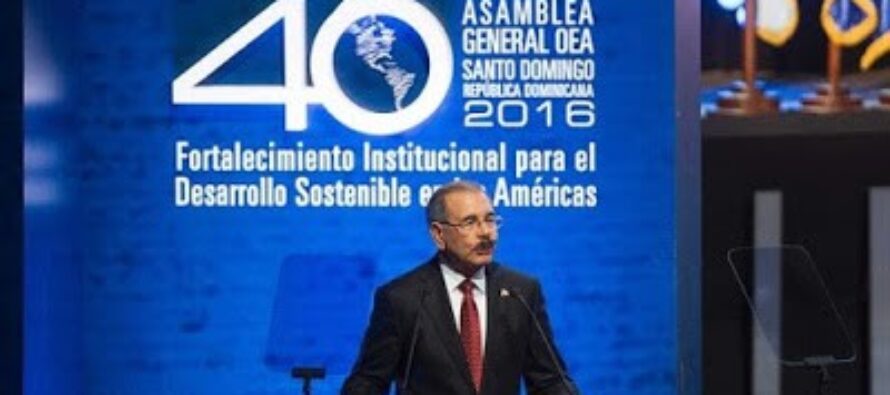 OEA: adoptada tímida resolución de desagravio a República Dominicana con relación a invasión de 1965