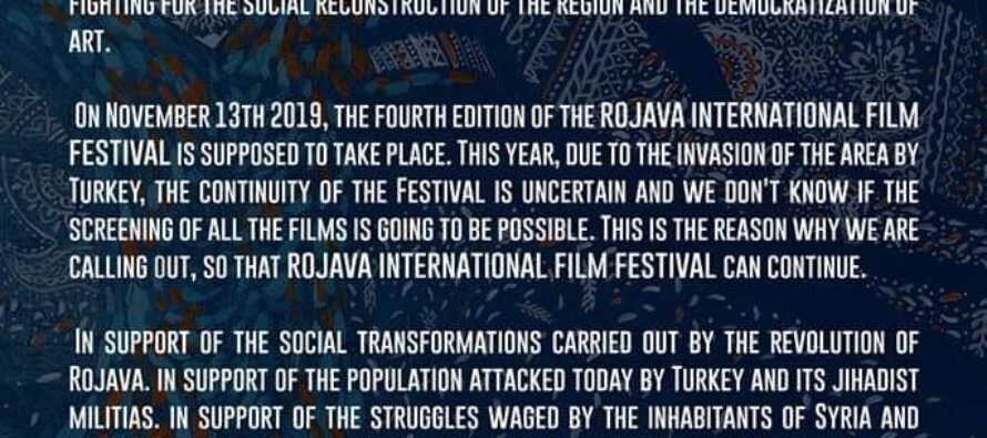 Call from the Rojava International Film Festival