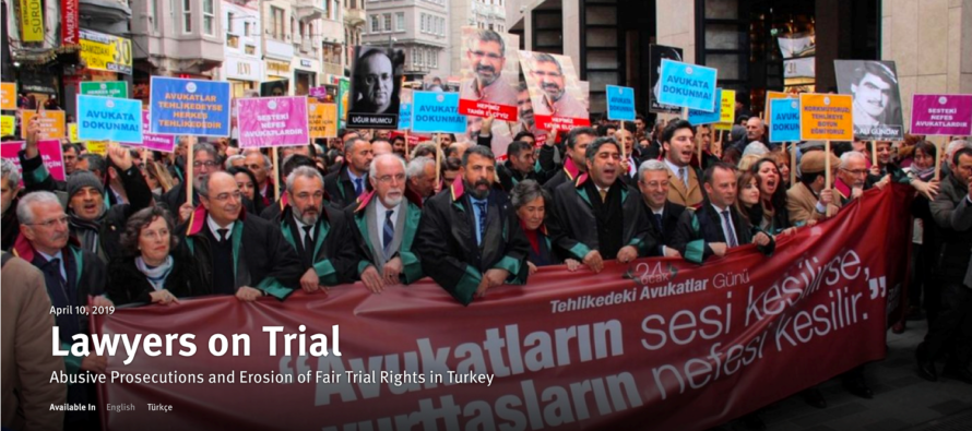 Turkey: Mass Prosecution of Lawyers
