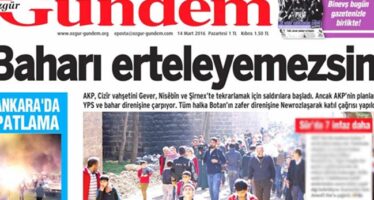 Ozgur Gundem closed, journalists detained